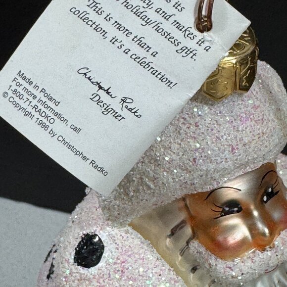 Christopher Radko Autumn Dream 1997 Santa Christmas Ornament 96-250-1 Vintage - Picture 7 of 7